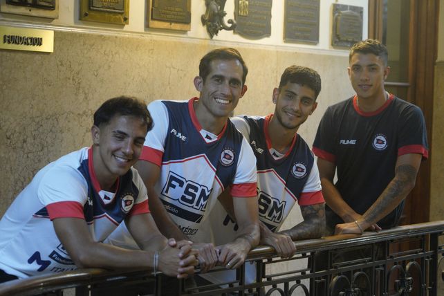 Punto en común. Los jugadores de Central Córdoba resaltaron la unión del grupo y el buen juego del equipo.