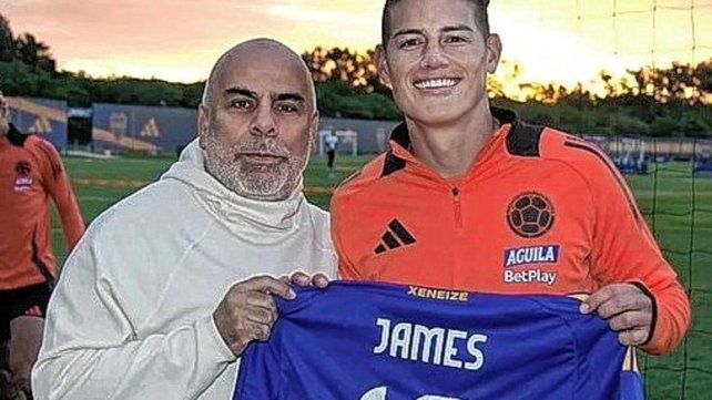 Chicho Serna sueña con tener a James Rodríguez en Boca