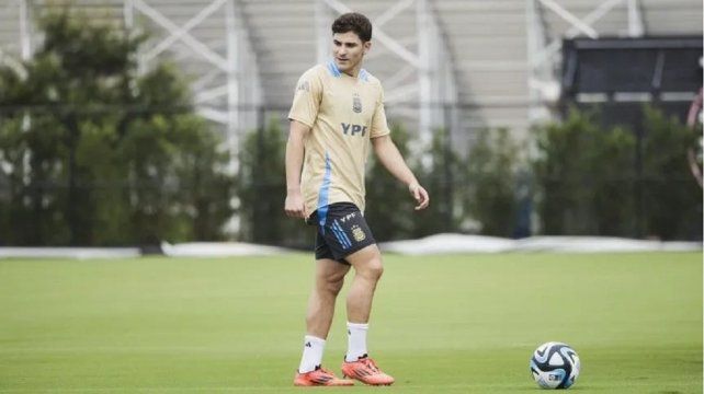 Julián Álvarez no estará a disposición para el juego ante Angola.