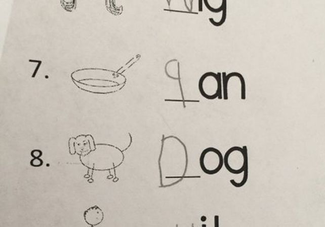 La respuesta vulgar de un niño en un examen se hace viral