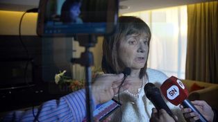 Foto UNO / Archivo - Patricia Bullrich en una visita a Paraná en 2017