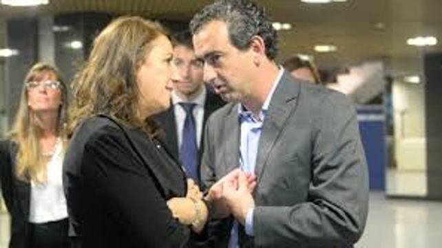 Javkin y Fein en otros tiempos.
