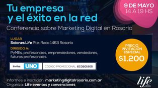 Conferencia sobre Marketing Digital en Rosario: Tu empresa y el éxito en la red