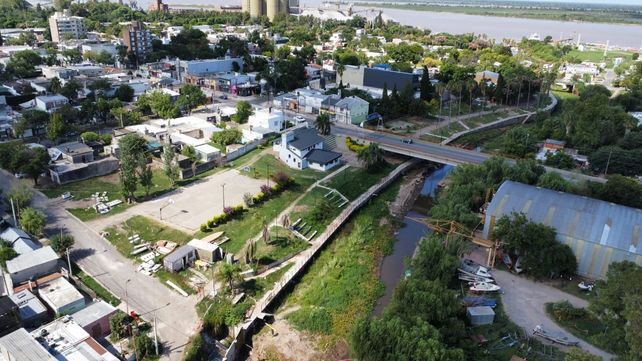 Con un paseo ribereño, Puerto San Martín puso en valor las márgenes del arroyo San Lorenzo