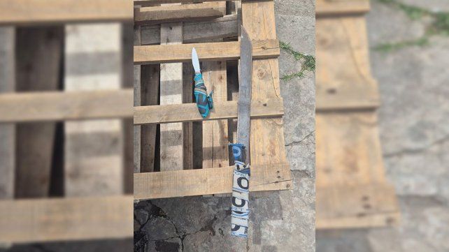 Un incidente con arma blanca terminó con dos heridos