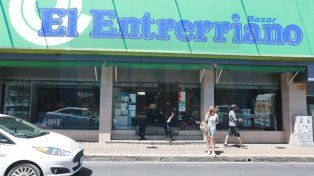 Se remató el local central de Bazar El Entrerriano