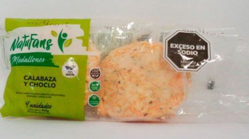 Assal emitió un alerta alimentaria para los medallones congelados Natufans