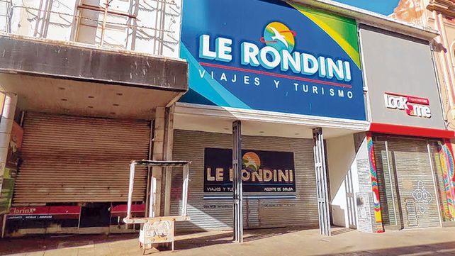 Otros tiempos. La empresa de turismo ten&iacute;a su sede en peatonal C&oacute;rdoba 1280.