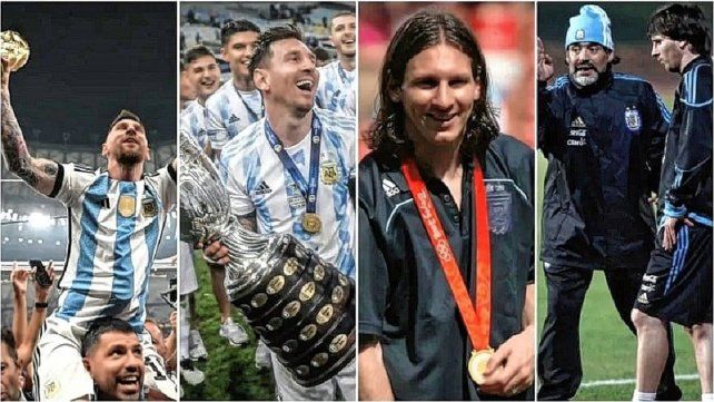 La Selección Argentina saludó a Lionel Messi por su cumpleaños número 37