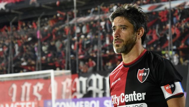 Pablo Pérez estuvo desde el inicio en la presentación de Newells en la Sudamericana ante Blooming.