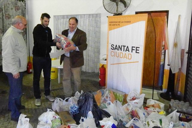 El Municipio recibió lo recolectado durante el Vóley Solidario