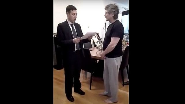 Boudou: La detención fue hecha para hacer esa foto