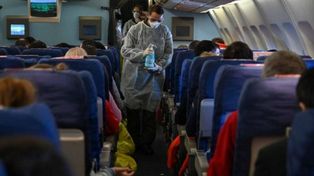 Una pasajera que tenía coronavirus viajó en avión de Ezeiza a Tierra del Fuego