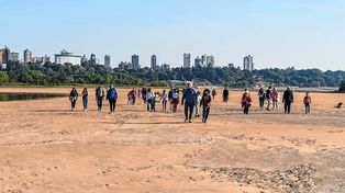 La bajante histórica del Paraná impulsó una nueva propuesta turística.
