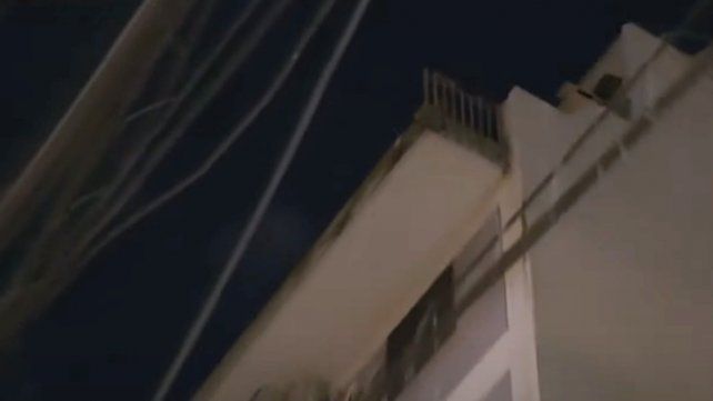Temporal en Caba: se desprendió la baranda de un balcón y mató a una mujer