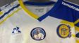 La camiseta que usarán los jugadores de Central ante San Lorenzo para rendir homenaje al Papa Francisco.