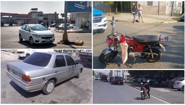 Los accidentes que se registraron este jueves en Paraná&nbsp;