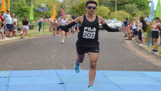 Bruno Colombo fue el ganador de los 10k en la categoría masculina.