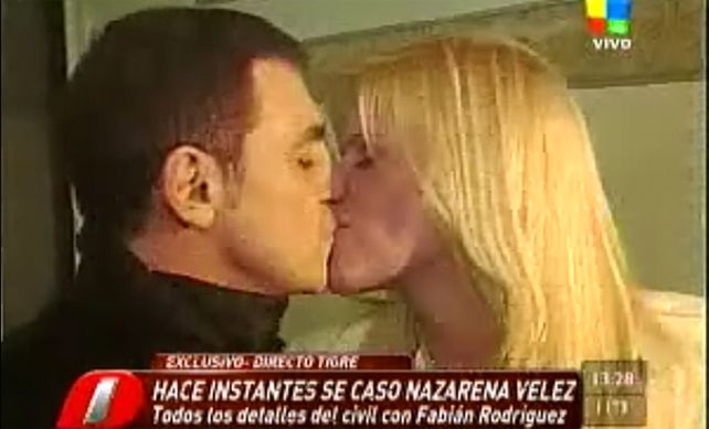 Nazarena Vélez se casó y se emocionó al recordar a su hermana