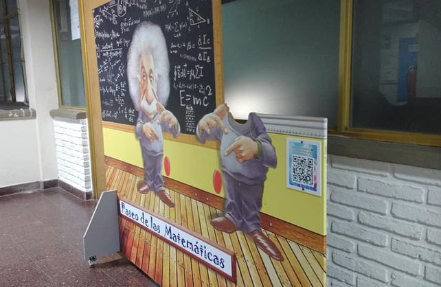 La UTN Santa Fe invita a visitar el Paseo de las Matemáticas.