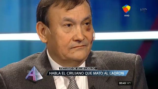 La entrevista de Fantino al médico que asesinó a un ladrón