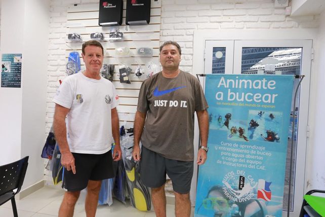 Natación con aletas y su llegada a Paraná