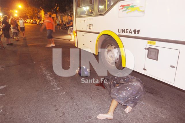 Fatal accidente entre un colectivo y una moto se cobró la vida de un joven