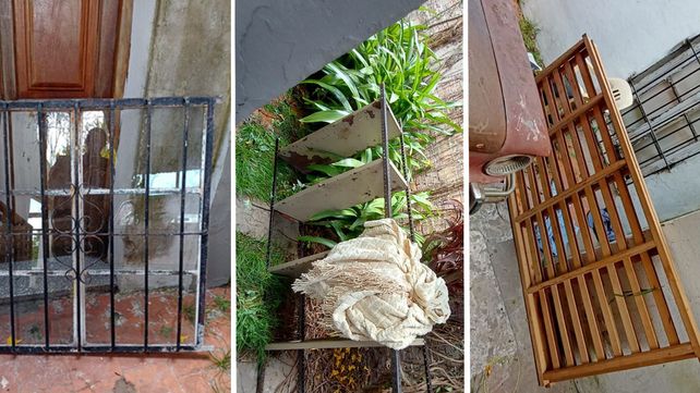 Dos jóvenes fueron descubiertos in fraganti cuando intentaban llevarse varios elementos de una casa abandonada&nbsp;