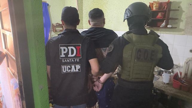 El presunto narco fue detenido en Santa Fe