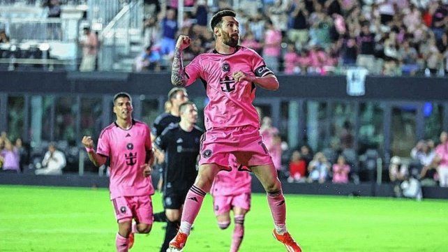 Dos goles de Messi para el triunfo de Inter Miami Dos goles de Messi para el triunfo de Inter Miami