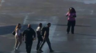 Flávio Bolsonaro aterrizó en el aeropuerto de Miami-Opa Locka procedente de Argentina