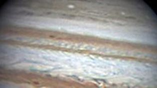 Un objeto m&aacute;s grande que la Tierra impact&oacute; sobre J&uacute;piter