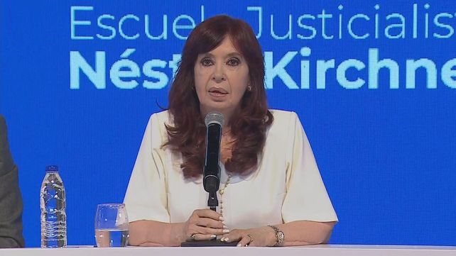 La vicepresidenta de la Nación
