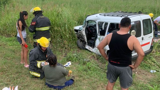 Varios heridos en un choque en cadena en la ruta 14&nbsp;