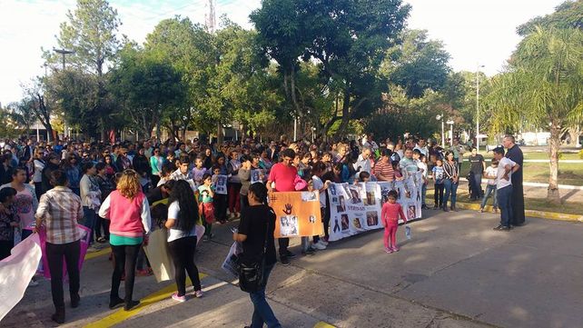 Santa Elena marchó por Gisela López y pidió penas ejemplares para los femicidas