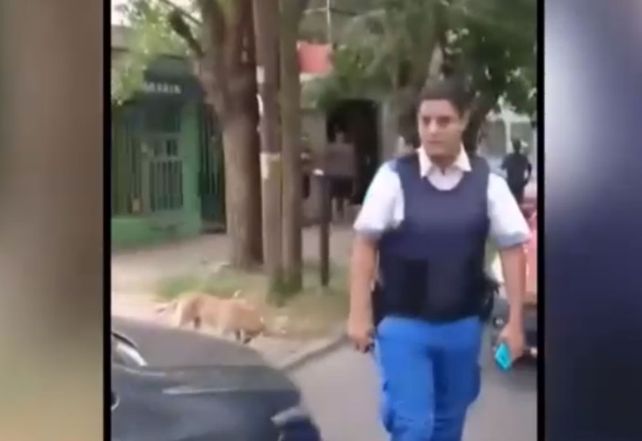 Iban a jugar un partido de fútbol y la Policía les baleó el auto por error