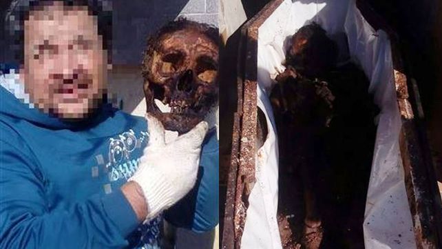 Indignación por la selfie con un muerto en el crematorio de Sunchales