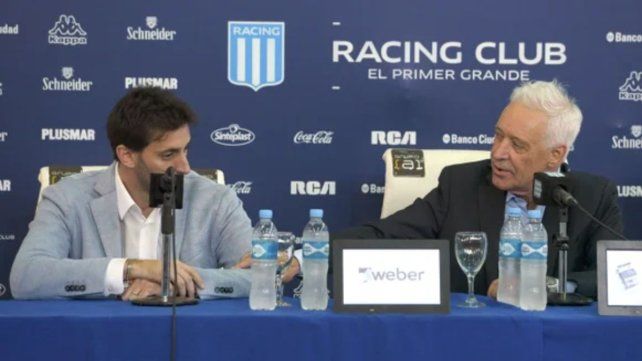 Diego Milito y Víctor Blanco.