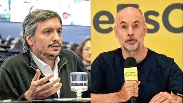 Máximo Kirchner criticó cómo votan los porteños y Horacio Rodríguez Larreta le respondió