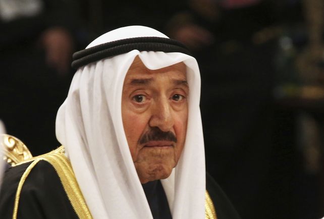 El emir de Kuwait falleció el martes a los 91 años