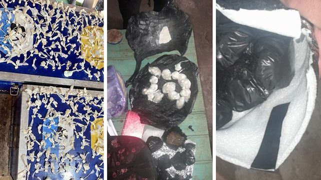 Secuestran dosis de cocaína y marihuana fraccionada