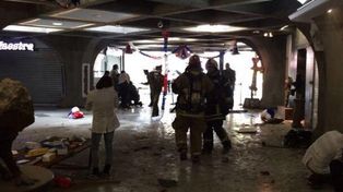Al menos siete heridos en un atentado explosivo en el subte de Santiago de Chile