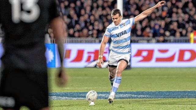 El rosarino Emiliano Boffelli fue el autor de 20 de los 25 puntos que consiguieron Los Pumas ante los All Blacks.