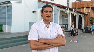 Fabio Cremón es el presidente del Club Náutico Azopardo entidad que organiza la tradicional Travesía.