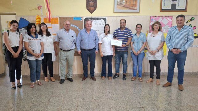 El Senador Felipe Michlig y el Diputado Marcelo en el inicio de las actividades territoriales visitaron las localidades de San Guillermo