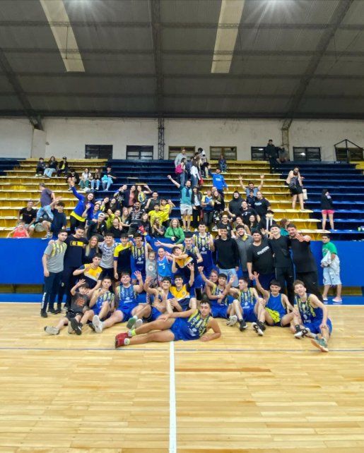 El campeón U19. Los canallitas que se quedaron con el título de la Rosarina