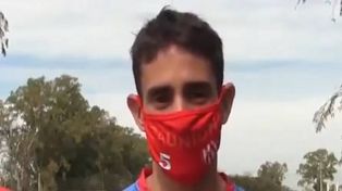 Cecchini trabaja duro con Unión: Costó bastante acostumbrar el cuerpo