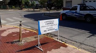 Limpieza programada de la red de distribución de agua potable