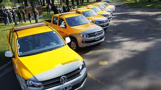El Municipio incorporó ocho vehículos para la Guardia de Seguridad Institucional