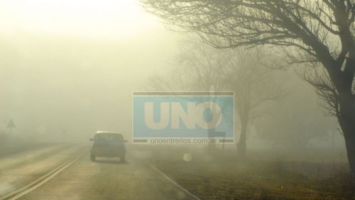 Alerta vial en rutas y autopistas de la región por la niebla